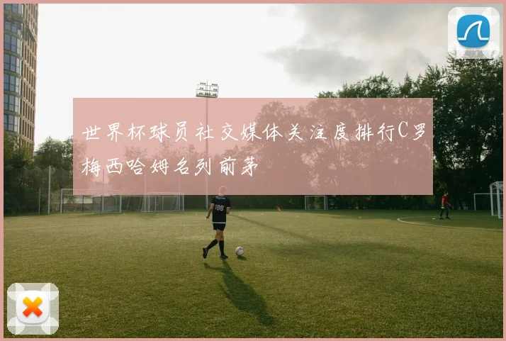 世界杯球员社交媒体关注度排行C罗梅西哈姆名列前茅
